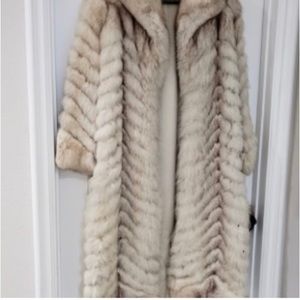 Its a fox fur coat
